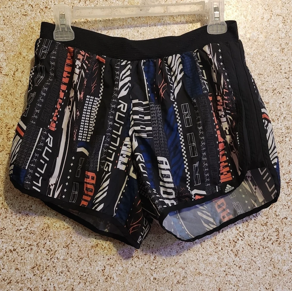 Adidas Multicolor Aeroready Shorts 4 Inch Women Small - Picture 3 of 4